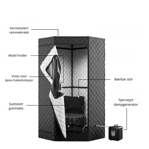 Corwell Sauna Steam Box